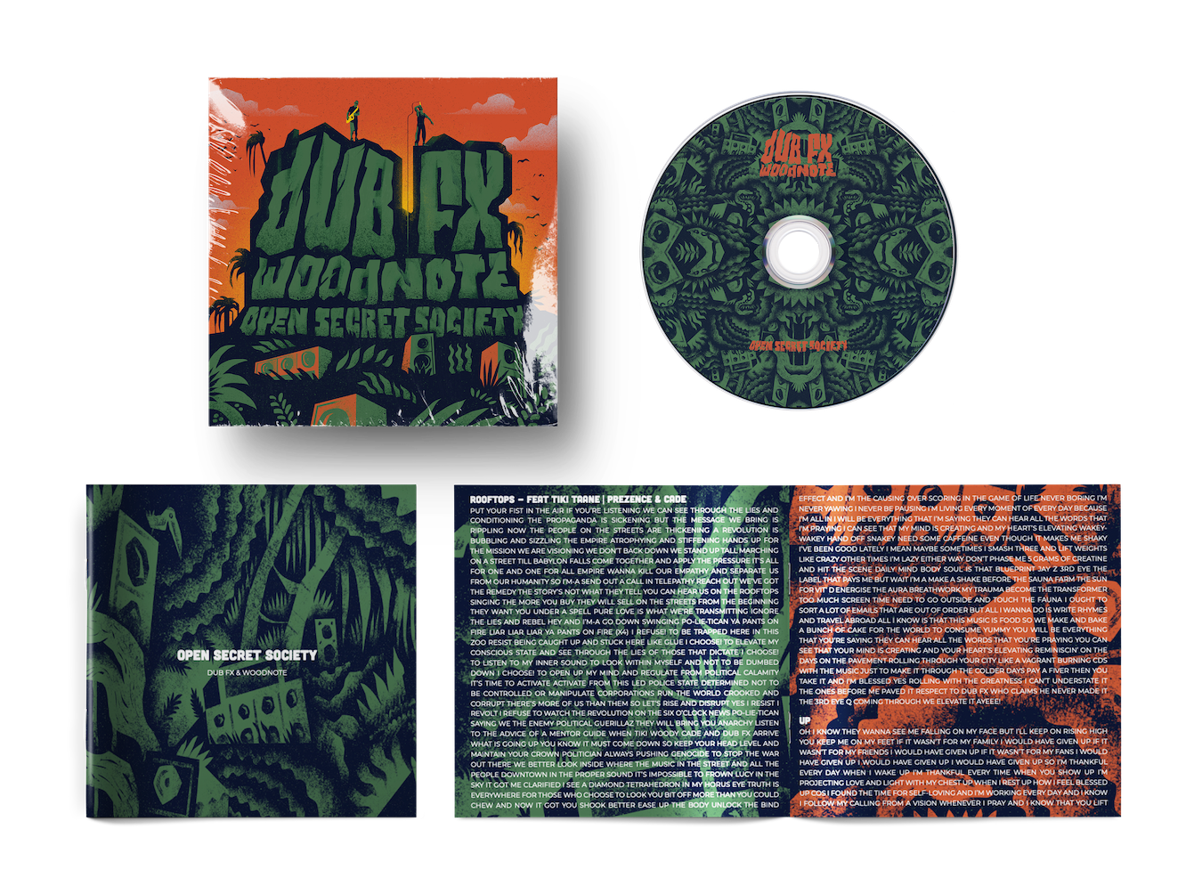 Open Secret Society CD DigiPack